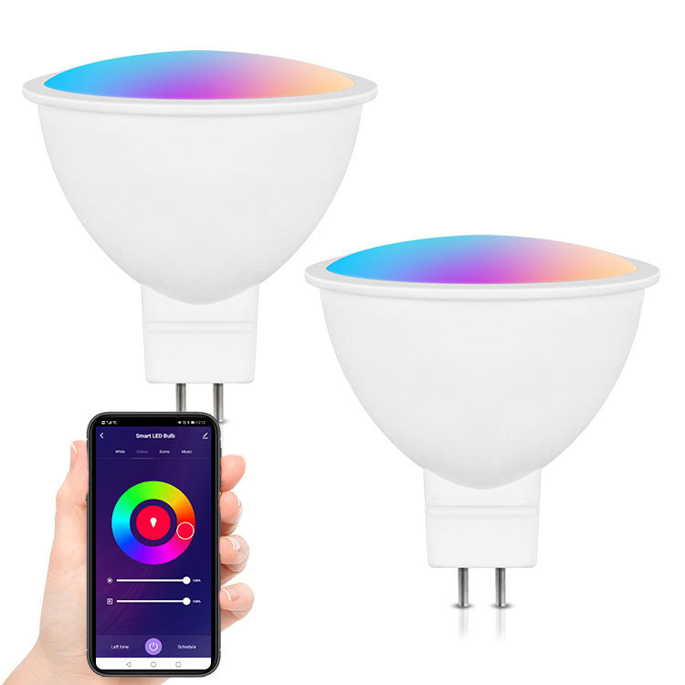 Smart MR16 LED Bulb 5W, GU5.3 Bi-Pin Base, WiFi