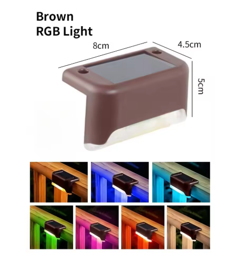 Waterproof LED Solar Stair Light (Single Unit)